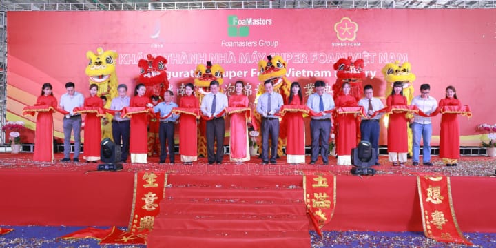 Khánh Thành | Tổ chức lễ khánh thành tại Đồng Nai | Công ty SUPER FOAM