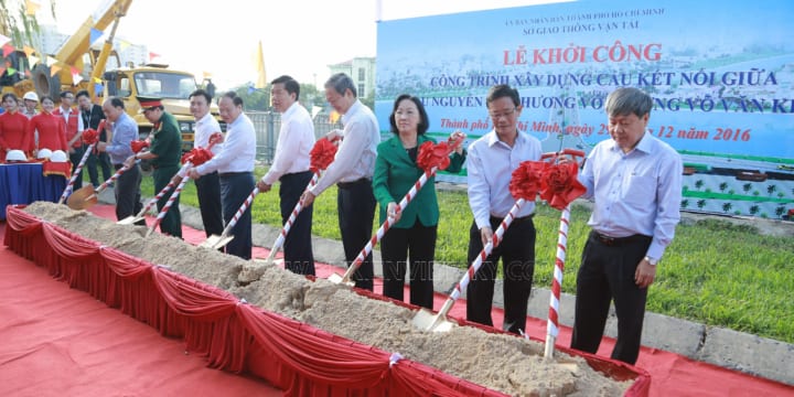 Khởi Công | Tổ chức lễ khởi công tại Đồng Nai | lễ khởi công cầu Nguyễn Tri Phương
