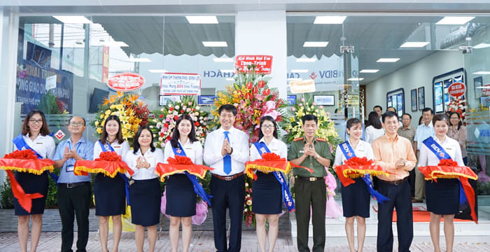 Công ty tổ chức lễ khai trương tại Đồng Nai | Lễ khai trương Phòng Giao dịch Thạnh Phú