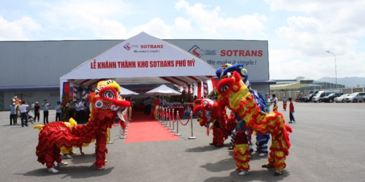Công ty tổ chức lễ khánh thành tại Bà Rịa-Vũng Tàu| Lễ khánh thành kho SOTRANS Khu công nghiệp Phú Mỹ I