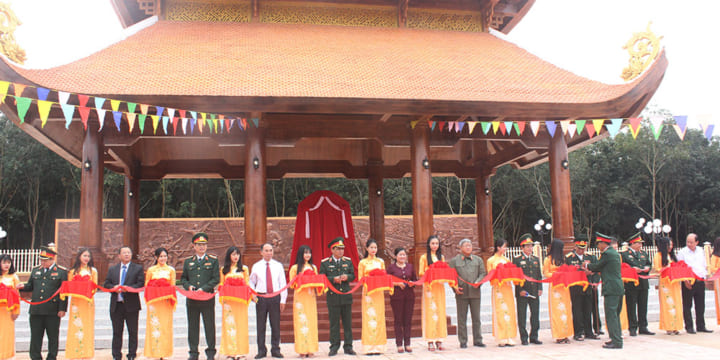 Công ty tổ chức lễ khánh thành tại Bình Phước | Lễ khánh thành khu di tích thành lập Sư đoàn bộ bình 302