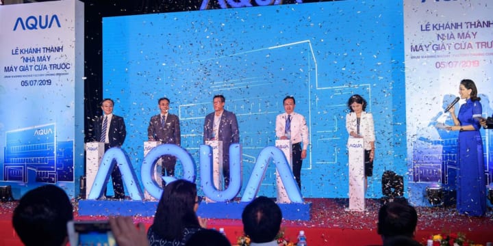 Công ty tổ chức lễ khánh thành tại Đồng Nai | Lễ khánh thành nhà máy mới của AQUA