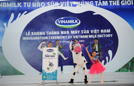 Công ty tổ chức lễ khánh thành tại Bình Dương | Lễ khánh thành nhà máy sữa Việt Nam(Vinamilk)