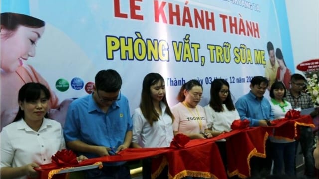 Công ty tổ chức lễ khKhánh thành tại Bình Phước | Lễ khánh thành Phòng vắt, trữ sữa mẹ của Công ty TNHH Shyang Ta