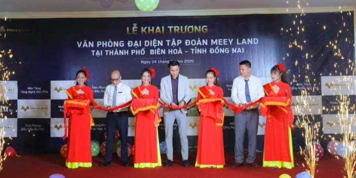 Công ty tổ chức lễ khai trương tại Đồng Nai | Khai trương Văn phòng Đại diện của Meey Land