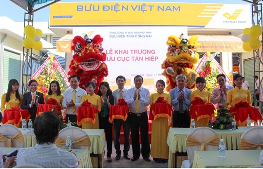 Công ty tổ chức lễ khai trương tại Đồng Nai | Lễ khai trương Bưu cục Tân Hiệp