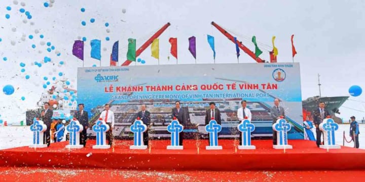 Công ty tổ chức lễ khánh thành tại Bình Thuận | Lễ khánh thành Cảng Quốc tế Vĩnh Tân