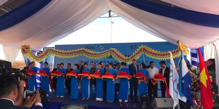 Công ty tổ chức lễ khánh thành tại Bình Thuận | Lễ khánh thành Nhà máy điện mặt trời Mũi Né