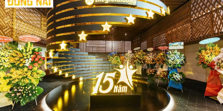 Công ty tổ chức lễ kỷ niệm chuyên nghiệp giá rẻ tại Đồng Nai