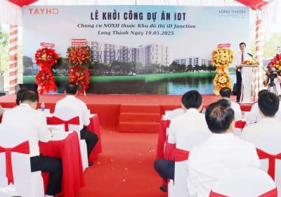 Lễ khởi công dự án Chung cư Nhà ở xã hội iDT