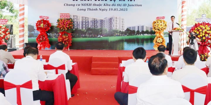 Lễ khởi công dự án Chung cư Nhà ở xã hội iDT